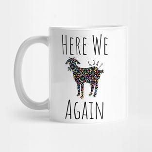 Here We Goat Again Mug